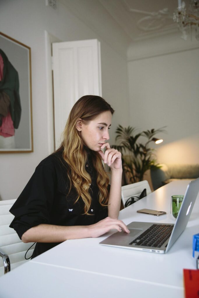 woman learning about a protected trust deed on the debt helplines website